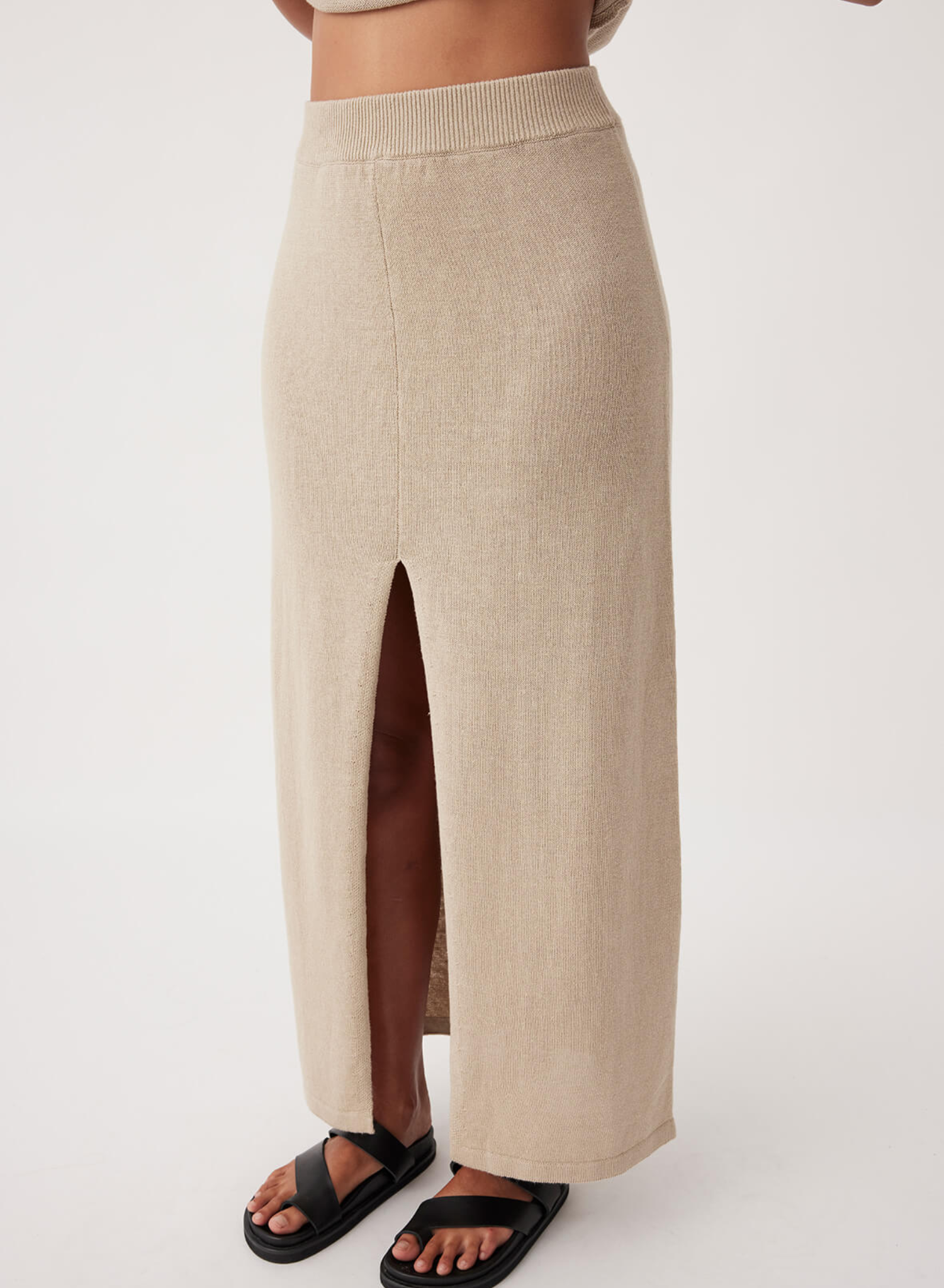 Poppy Skirt in Taupe