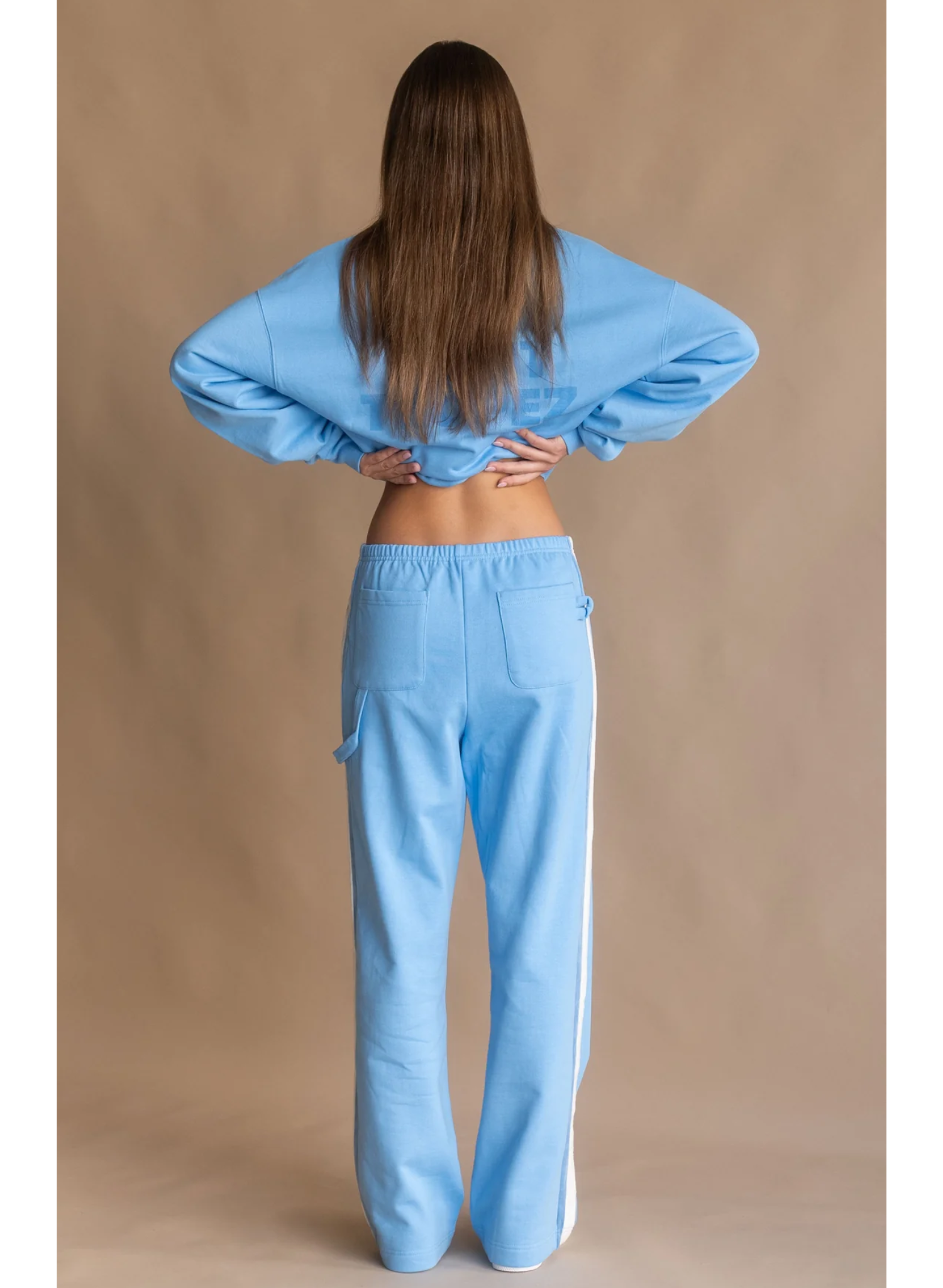 Saint Tropez Trackpant in Periwinkle
