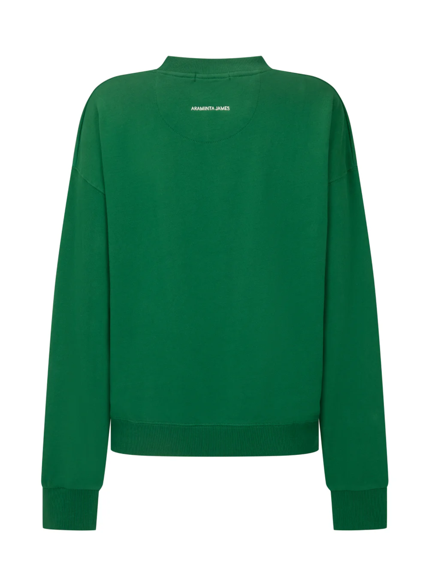 Monogram Classic Sweatshirt in Dark Green