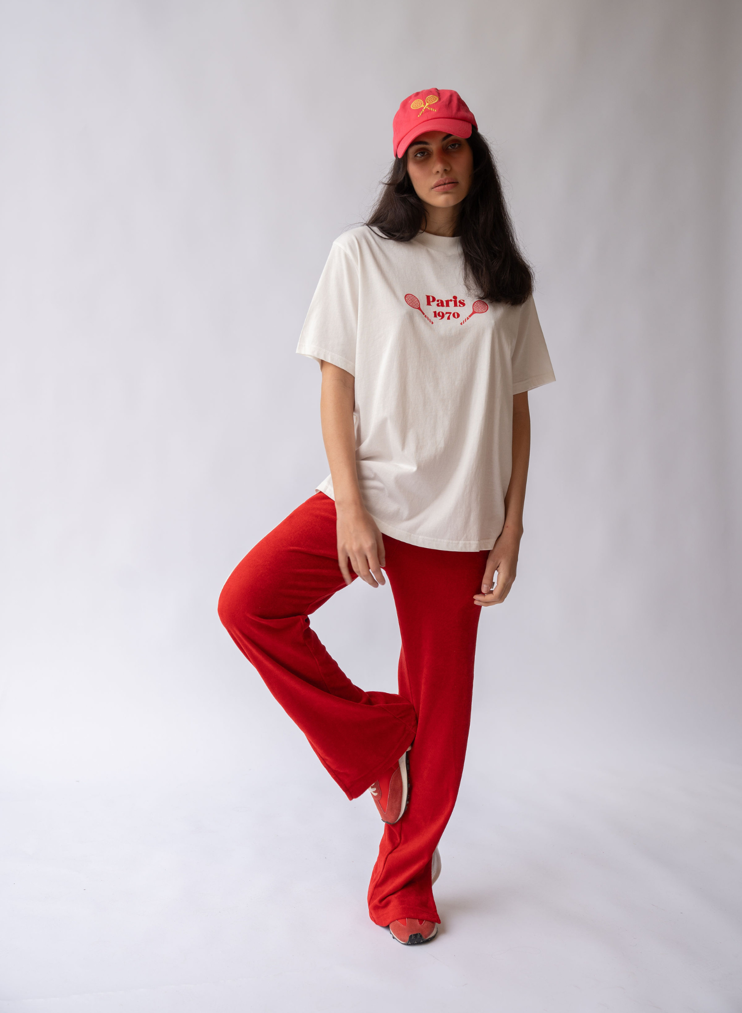 Sportif Pant in Cherry