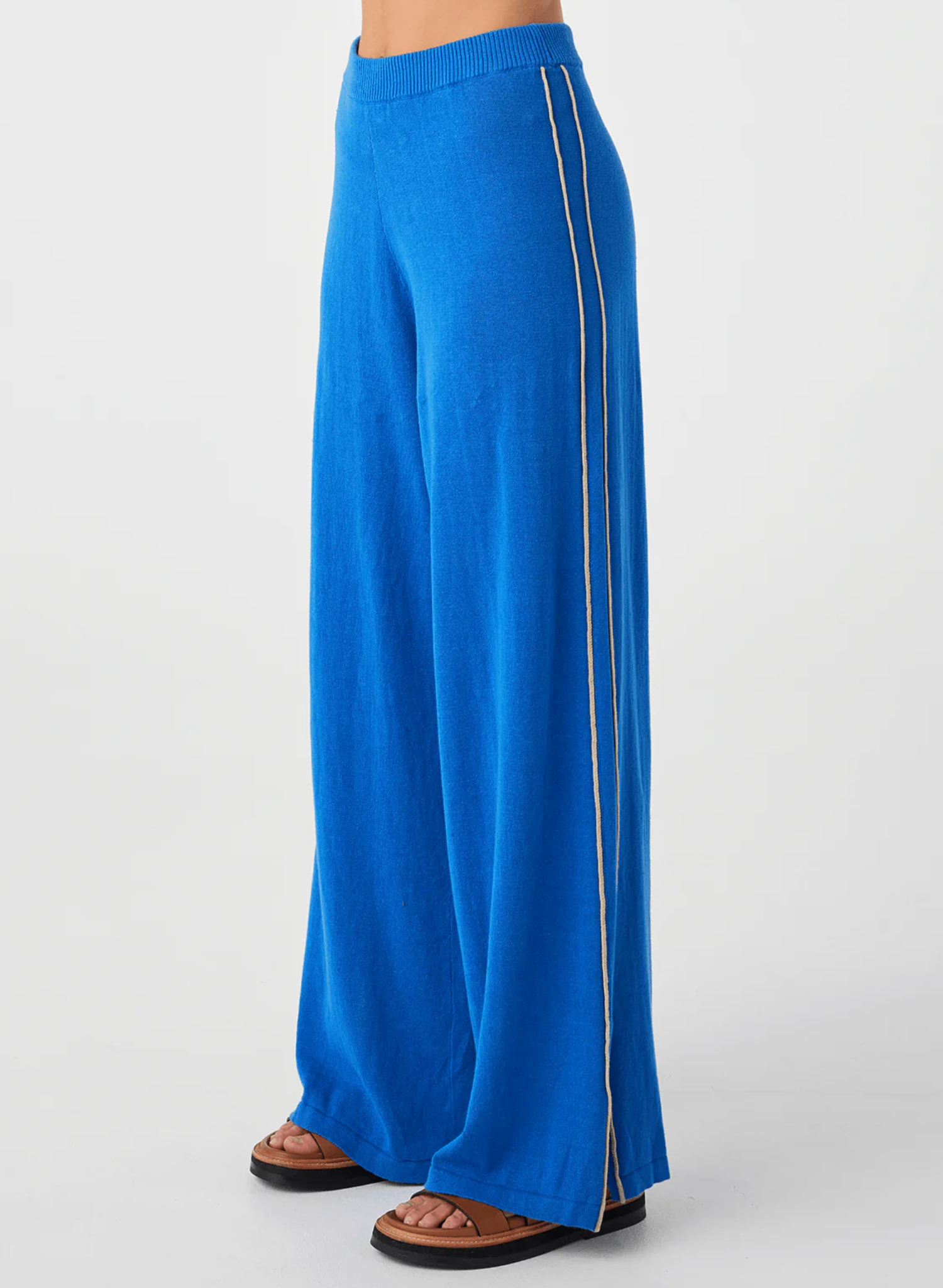 Pippa Lightweight Wide-Pant - French Blue