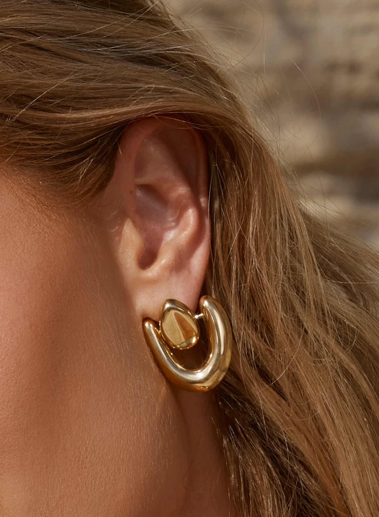 Apollo Gold Earrings